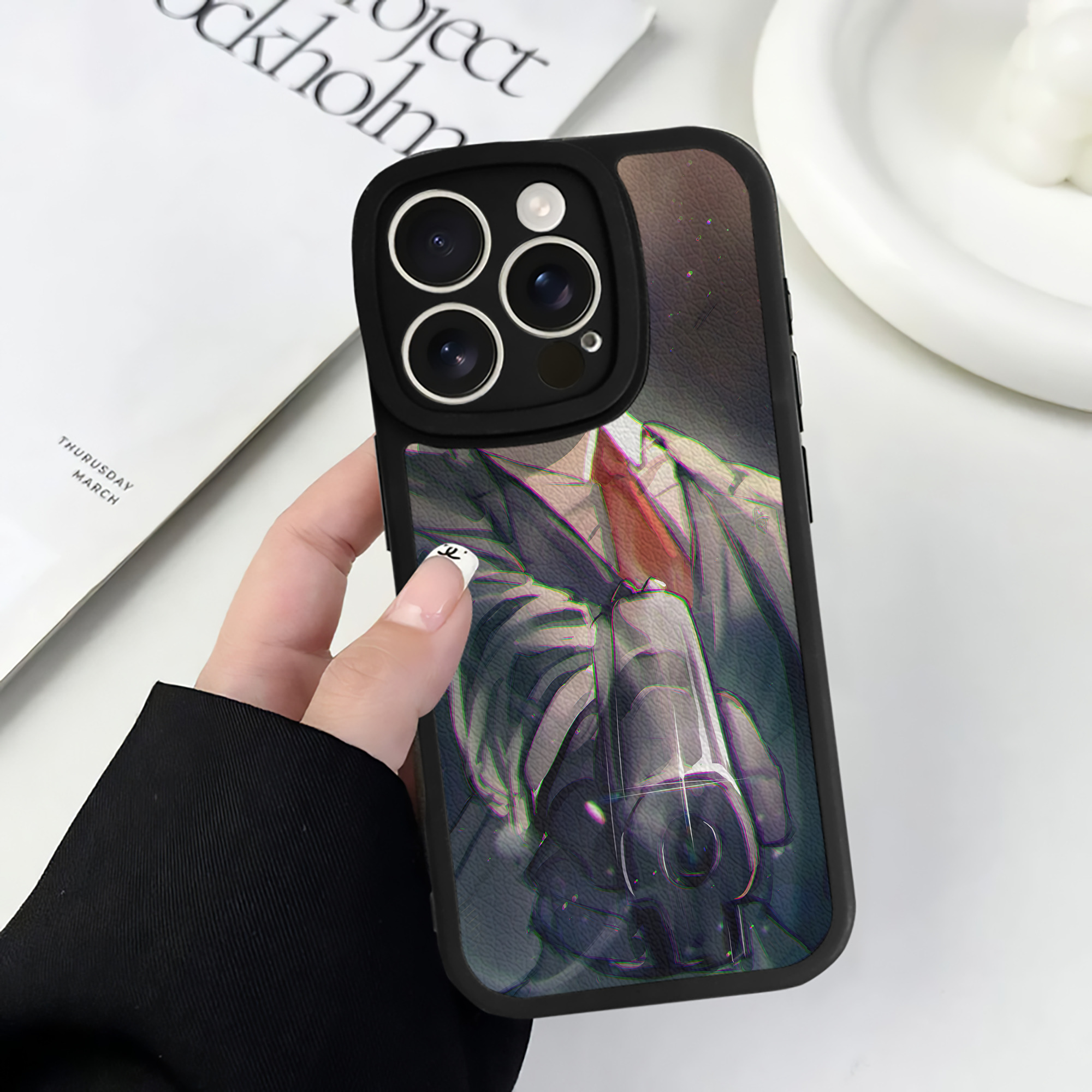 （画像用） SPY×FAMILY间谍家家酒 【iPhone 16シリーズ対応】シリコンスマホケース（レザー調） 材質：シリコン